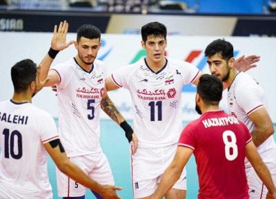 5 ایرانی در جمع برترین های مسابقات والیبال قهرمانی آسیا